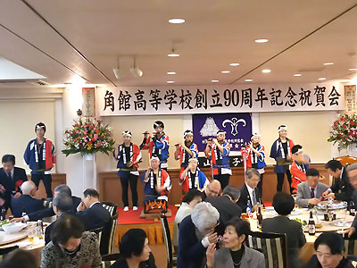 角館高校　飾山囃子部のアトラクション