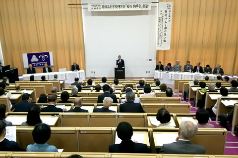 樫尾尚樹　角館高校校長の挨拶