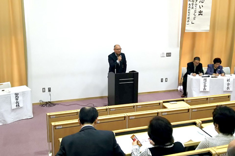 門脇光浩　仙北市長の挨拶