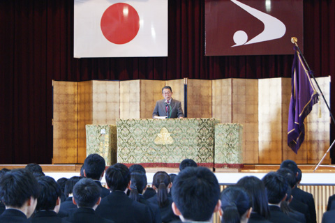 平成29年度同窓会入会式1
