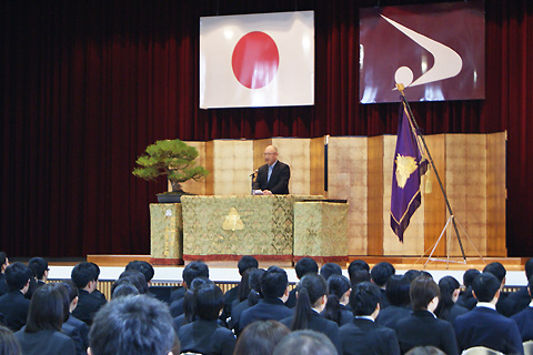門脇光浩 仙北市長による祝辞