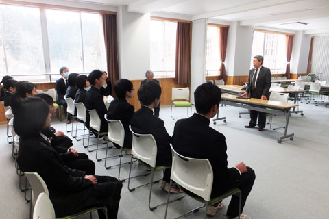 金谷道男 太田支部支部長の挨拶