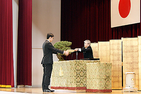 卒業証書授与（定時制）
