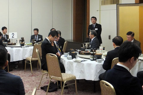 草彅作博 県庁若杉・駒草会会長の挨拶