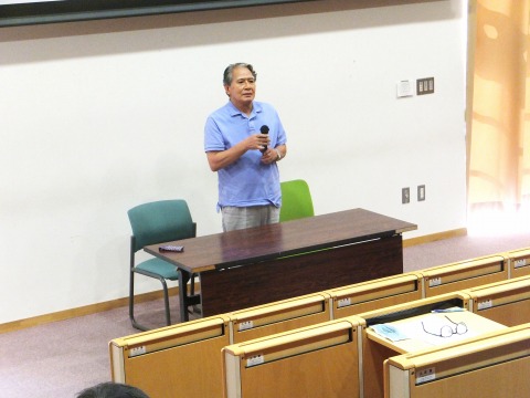 石川 円　同窓会会長の挨拶